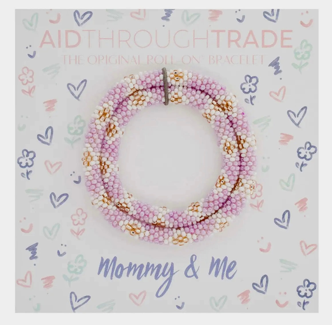 Mommy and Me Bracelet Kit (Lilac)