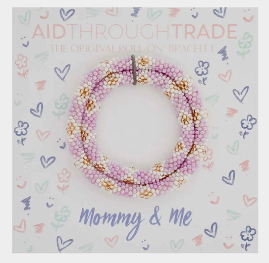 Mommy and Me Bracelet Set (Lilac)