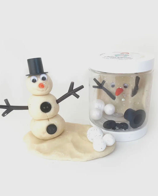 Snowman Play Dough